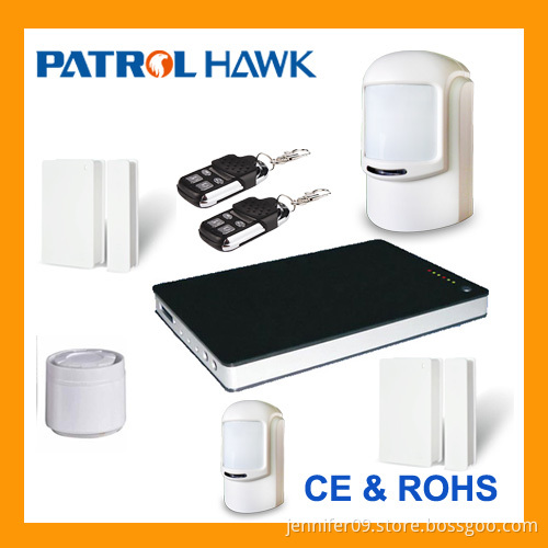 2014 Newest iOS Control Wireless DIY Alarm Systems With Multi-Languages Via GSM/3G Network